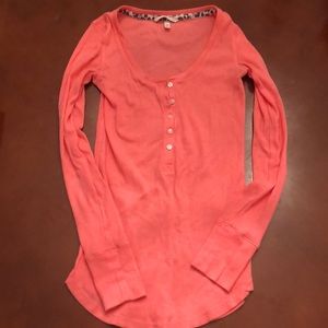 Victoria’s Secret Salmon XS ribbed long sleeve